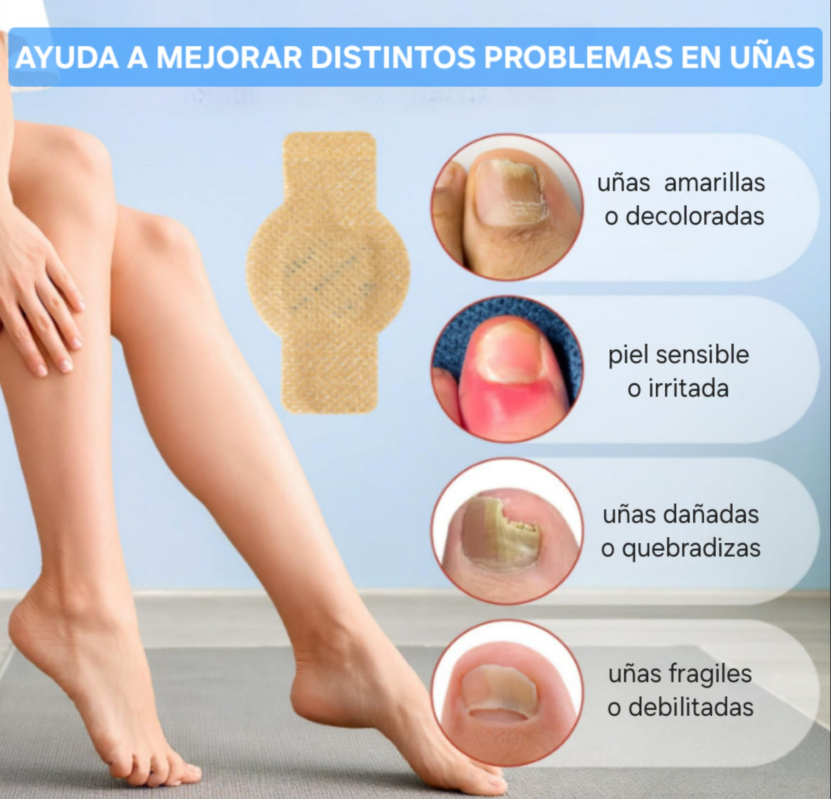 Parche FUNGAL NAIL® la mejor solución para los hongos
