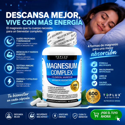 MAGNESIO COMPLEX 600MG