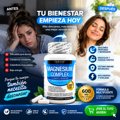 MAGNESIO COMPLEX 600MG