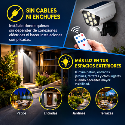 SOLVIRA® - Foco solar exterior