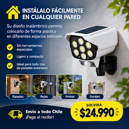SOLVIRA® - Foco solar exterior