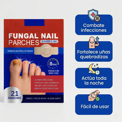 Parche FUNGAL NAIL® la mejor solución para los hongos