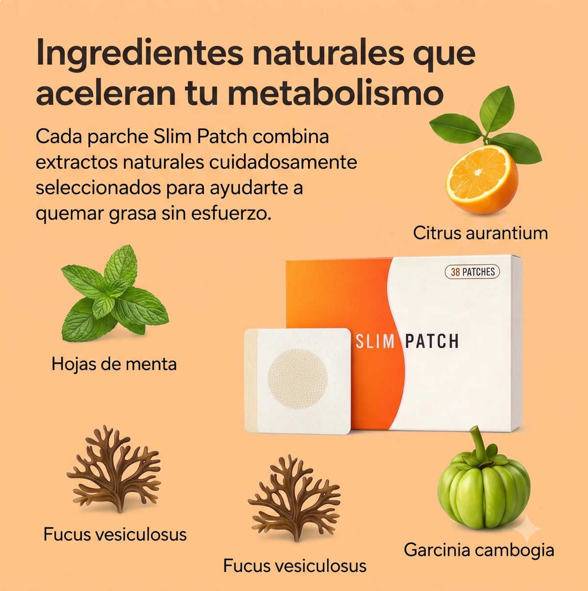 Parche Adelgazante - dile adiós a los kilos de más