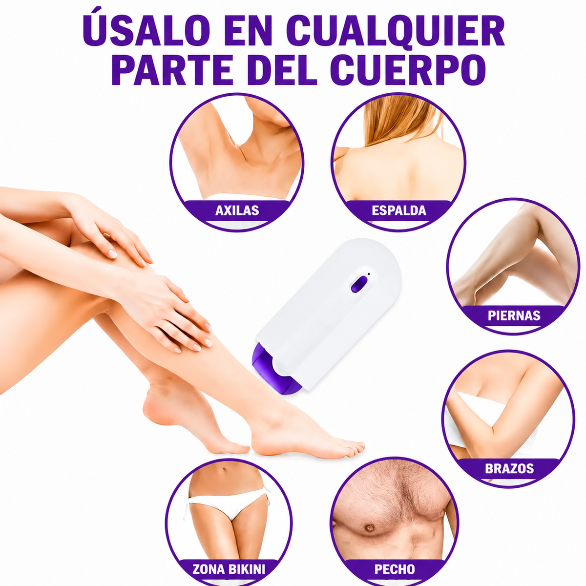 DEPILADORA YES 2 EN 1 FACIAL Y CORPORAL